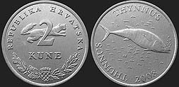 Monety Chorwacji - 2 kuny od 1994