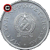 1 forint 1949-1952 - układ awersu do rewersu