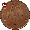 1 euro cent od 2002 - monety Irlandii
