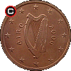 2 euro centy od 2002 - monety Irlandii