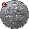 10 koron od 1996 - układ awersu do rewersu