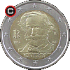 2 euro 2013 Giuseppe Verdi - układ awersu do rewersu