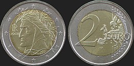 Monety Włoch - 2 euro od 2008