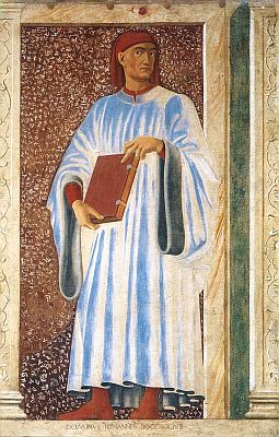 Giovanni Boccaccio na portrecie Andrei del Castagna z 1450 r