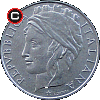 50 lirów 1996-2001 - układ awersu do rewersu