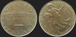 Monety Włoch - 200 lirów 1981 FAO - Dzień Żywności