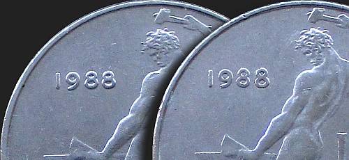 wariant 50 lirów 1988