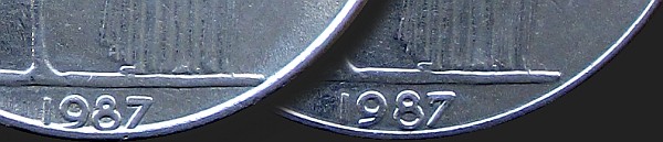 wariant 100 lirów 1987