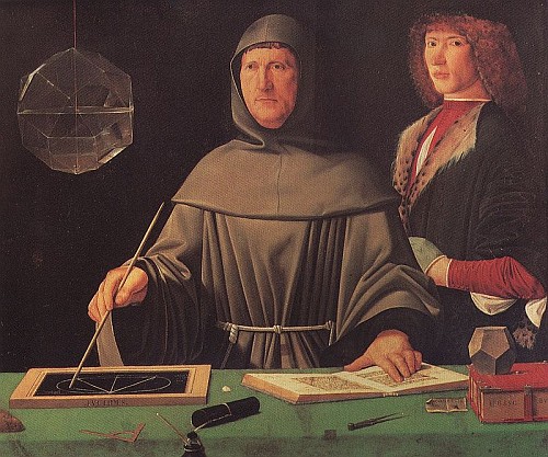 Luca Pacioli na obrazie z 1495 r.