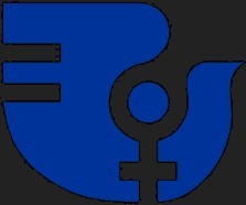 Logo Międzynarodowego Roku Kobiet 1975