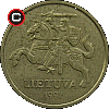 10 centów 1997 - monety litewskie