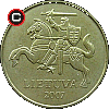 20 centów 1998-2010 - monety litewskie
