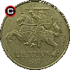 50 centów 1997 - monety litewskie