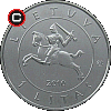 1 litas 2010 Žalgirio mūšis - Lietuvos monetos