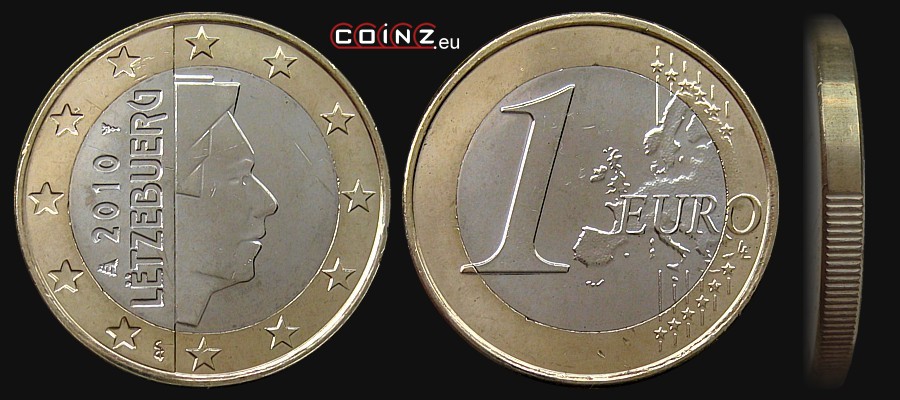 1 euro od 2007 - monety Luksemburga