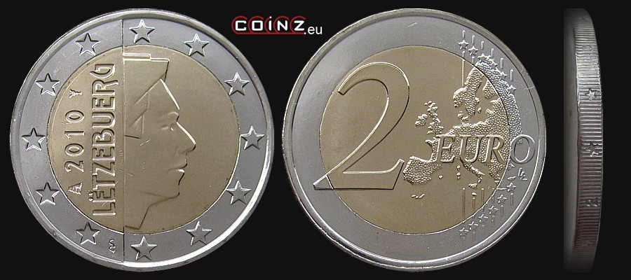2 euro od 2007 - monety Luksemburga
