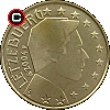 10 euro centów 2002-2006 - układ awersu do rewersu