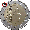 2 euro od 2007 - układ awersu do rewersu