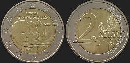 Monety Luksemburga - Stulecie Śmierci Wilhelma IV