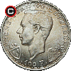 100 franków 1946 Jan I Luksemburski (Jan Ślepy) - układ awersu do rewersu