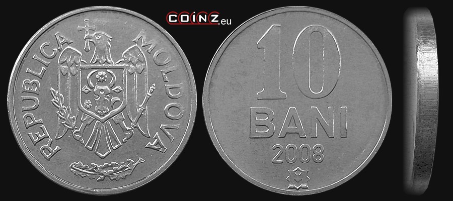 10 bani od 2003 - monety Mołdawii