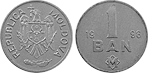 Monety Mołdawii - 1 ban 1993-2000