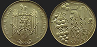 Monety Mołdawii - 50 bani od 1997