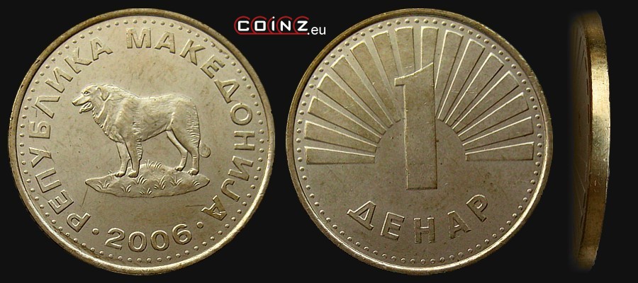 1 denar od 1993 - monety Macedonii
