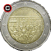 2 euro 2012 Przedstawiciele Większości 1887 - układ awersu do rewersu