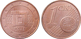 Monety Malty - 1 euro cent od 2008