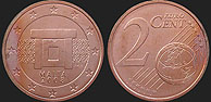 Monety Malty - 2 euro centy od 2008
