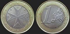 Monety Malty - 1 euro od 2008
