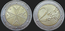 Monety Malty - 2 euro od 2008