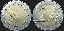 Monety Malty - 2 euro 2011 Pierwsze Wybory Przedstawicieli 1849