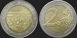 Monety Malty - 2 euro 2012 Przedstawiciele Większości 1887