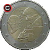 2 euro 2011 Erazm z Rotterdamu - Pochwała Głupoty - monety Holandii