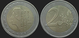 Monety Holandii - 2 euro 1999-2006