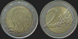 Monety Holandii - 2 euro 2013 Dwusetlecie Królestwa Niderlandów