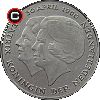 2.5 guldena 1980 Koronacja Beatrix - monety Holandii