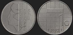 Monety Holandii - 1 gulden 1982-2001