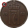 5 øre 1952-1957 - Coins of Norway