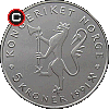5 koron 1991 - 175 Lat Banku Norwegii - monety morweskie
