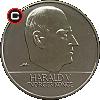 20 koron od 1994 - monety morweskie