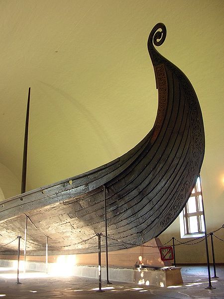 A bow of Viking ship