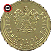 2 grosze from 2013 - coins of Poland