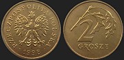 Polish coins - 2 grosze 1990-2014