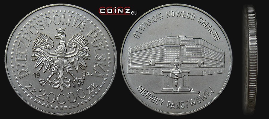 20000 złotych 1994 The State Mint - Polish coins