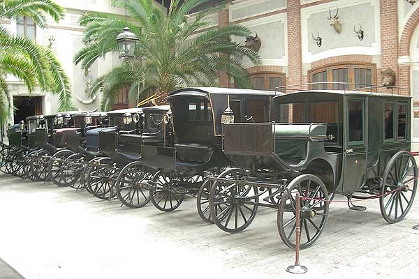 carriages in the Castle in Lancut