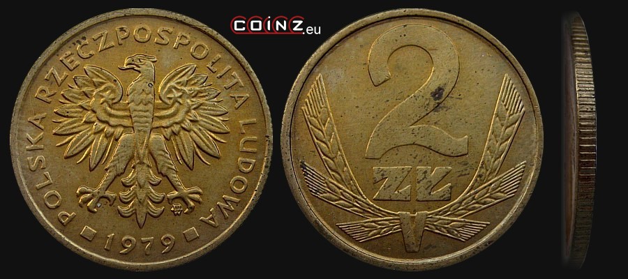 2 złote 1978-1985 - Polish coins (PRL)