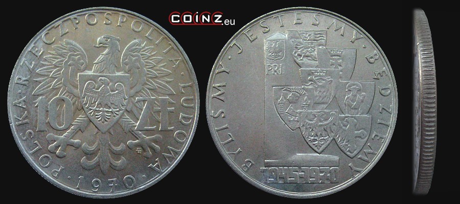 10 złotych 1970 - We Were - We Are - We Will Be - Polish coins (PRL)